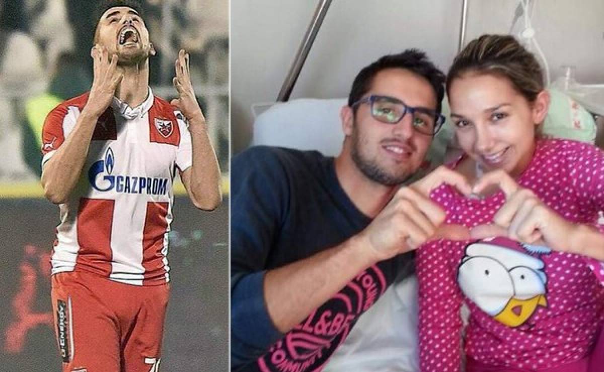 Desgarrador mensaje de futbolista a su novia fallecida de cáncer