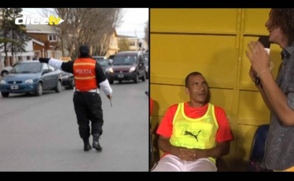 Aventuras de Marcelo: Confunde a jugadores con policías de tránsito
