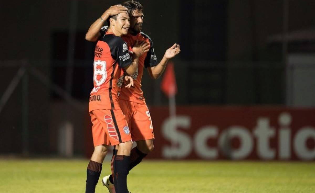 Pachuca receta goleada histórica al Police United y le complica las cosas al Olimpia