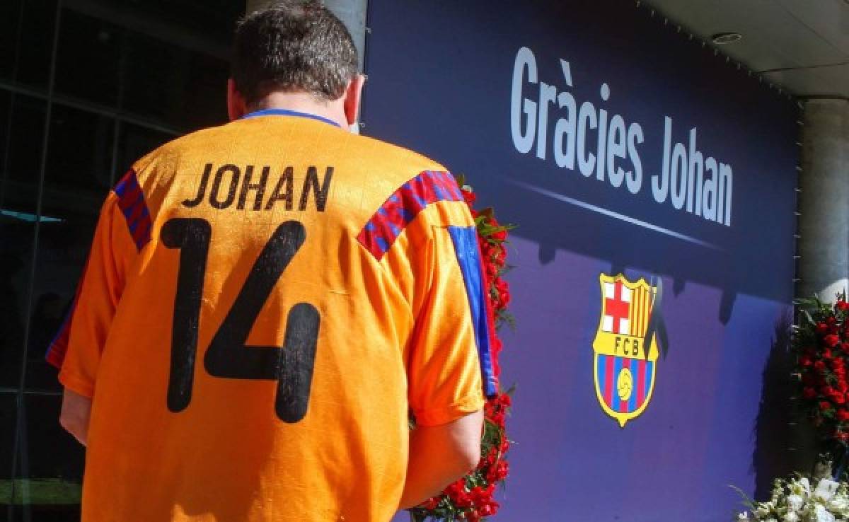 El barcelonismo empieza a despedirse de Johan Cruyff