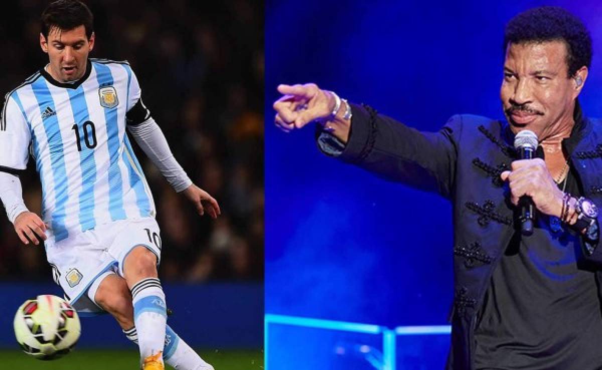 VIDEO: Lionel Richie anima a Lionel Messi