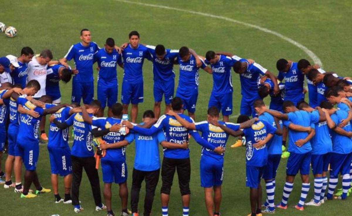 Selección de Honduras inició su trabajos en Comayagua