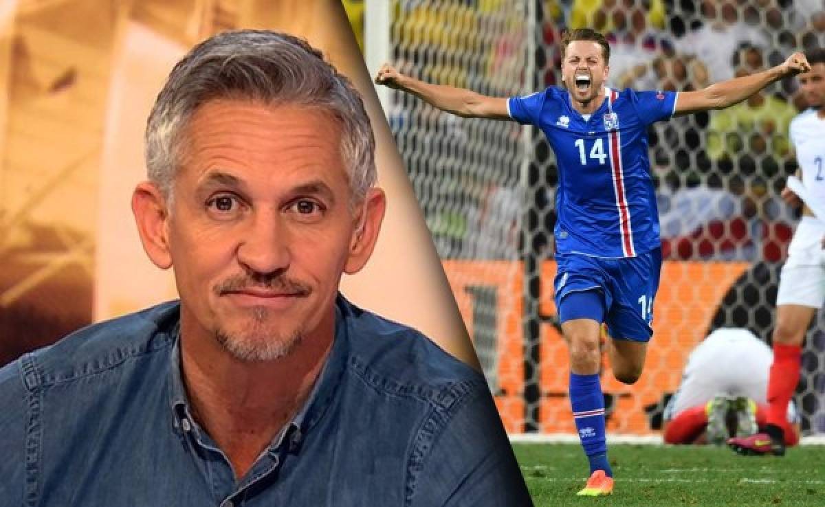 El polémico tuit de Gary Lineker contra la selección de Islandia