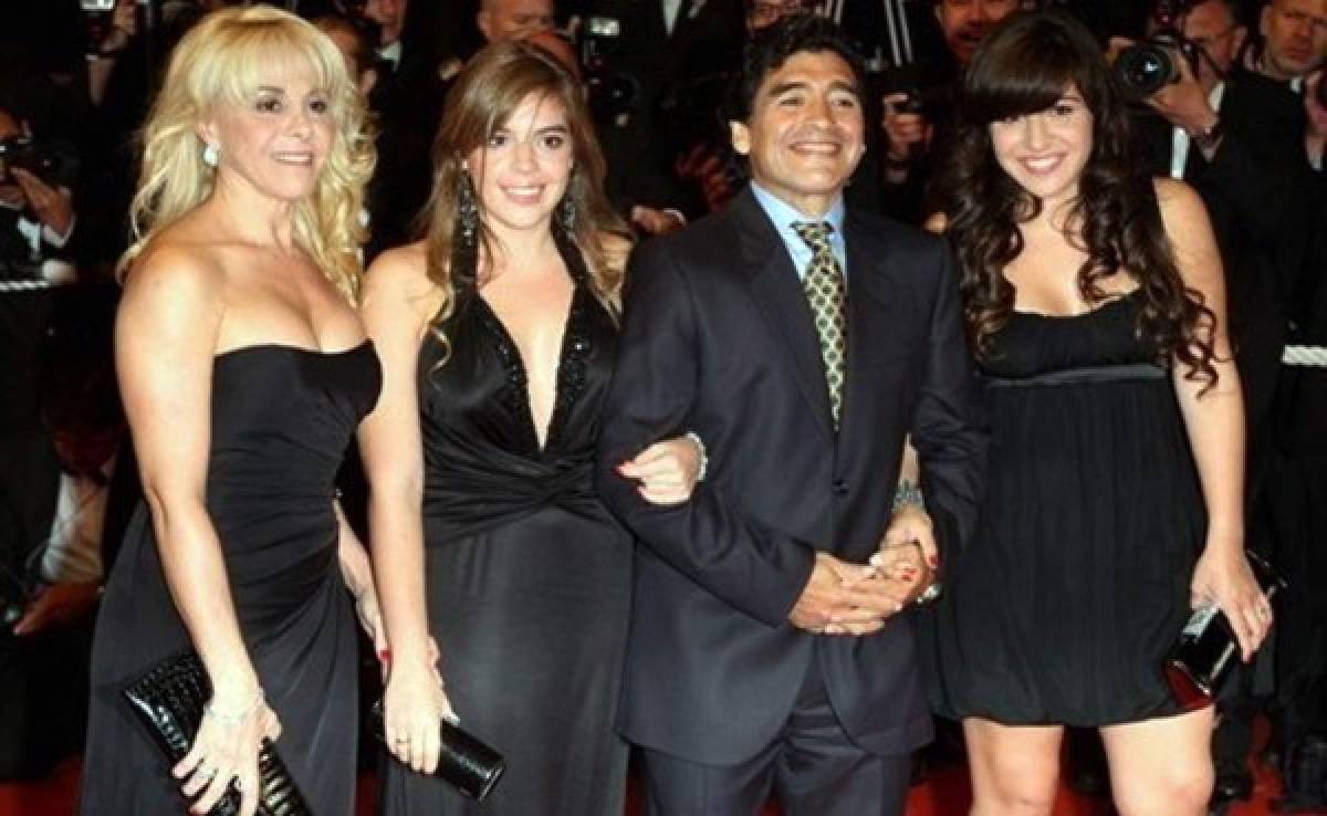 Maradona audita a exesposa e hijas por faltante de 20 millones de dólares