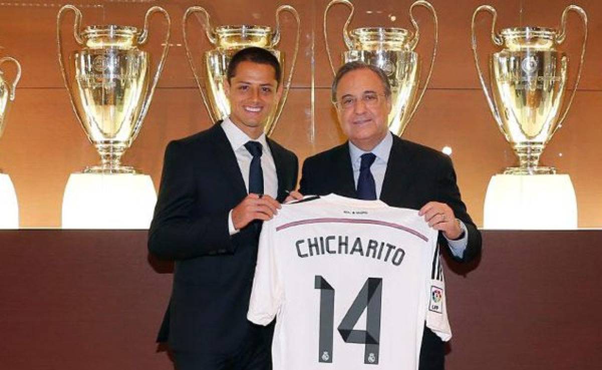 Real Madrid hace oficial el fichaje del Chicharito Hernández