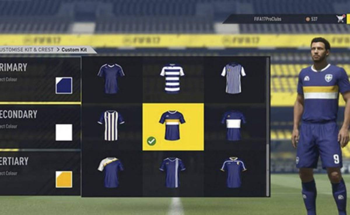 ¡Es oficial! Usuarios podrán crear sus propios uniformes en FIFA 17