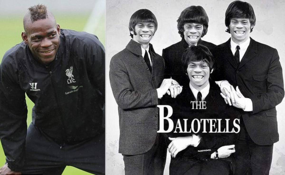Mario Balotelli transforma The Beatles en 'The Balotells'