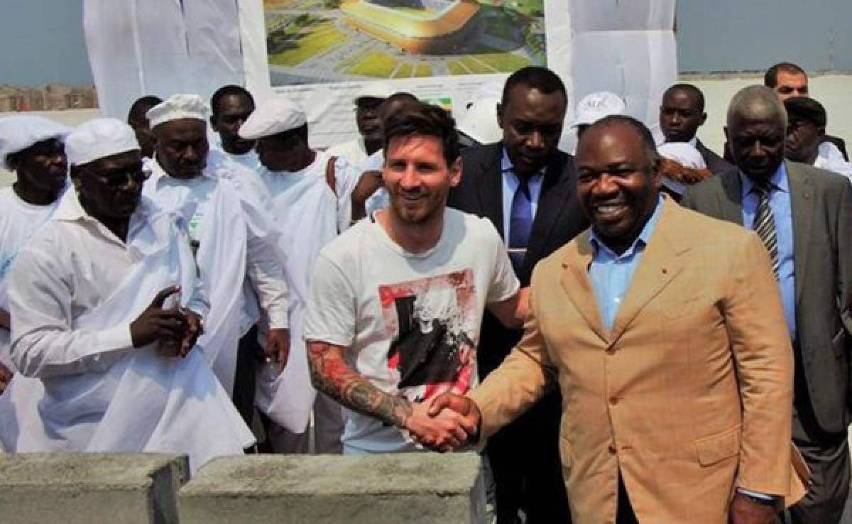 Gabón niega haber pagado a Messi por visitar el país y a su presidente