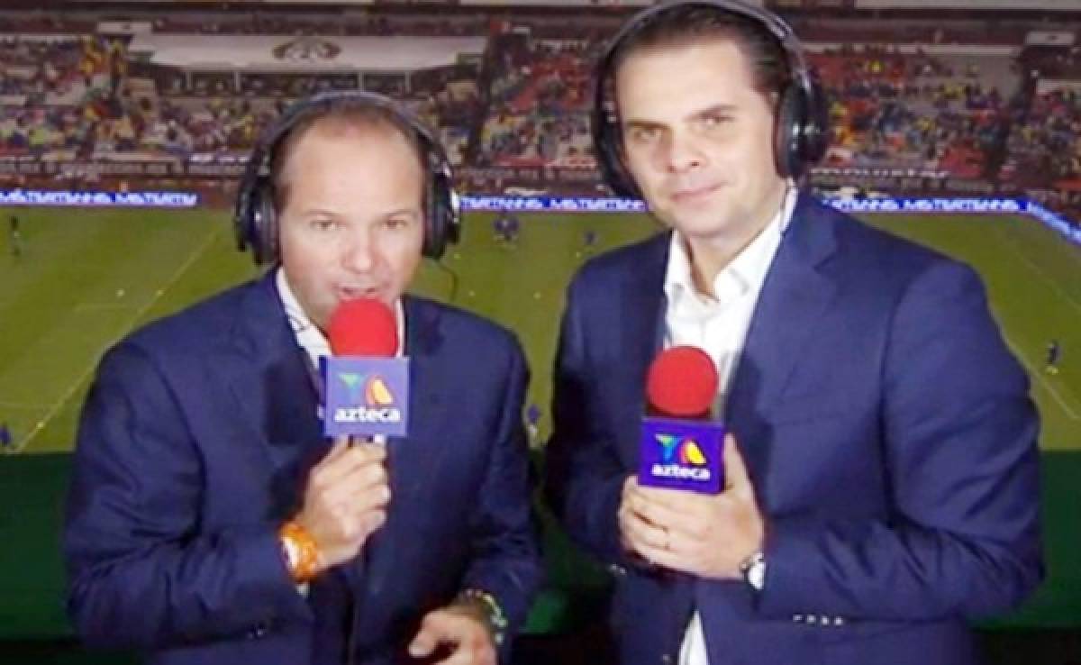 Comentaristas de TV Azteca llaman 'maldita y asquerosa' a la Copa Oro