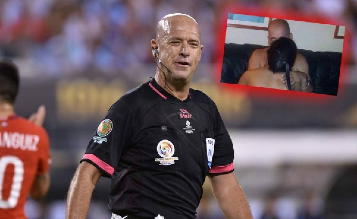 ¡Escándalo! Circulan supuestas fotos íntimas de árbitro que pitó el Chile-Argentina