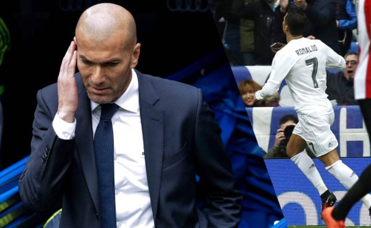 Zidane, tras doblete de CR7: 'Cristiano está de puta madre'