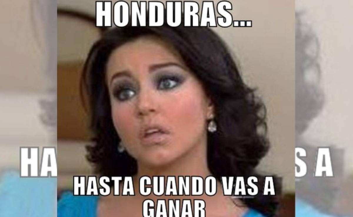 Honduras volvió a perder y no lo perdonan con divertidos y duros memes