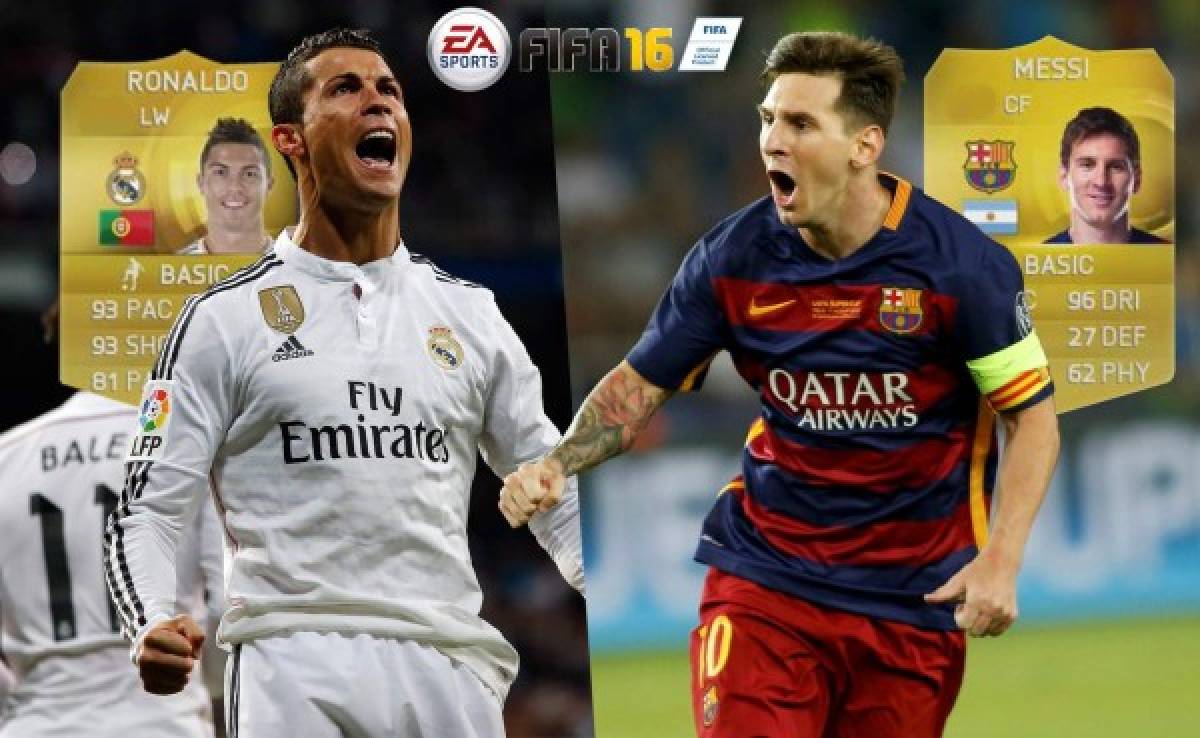 Los 15 futbolistas con mejor valoración del FIFA 16