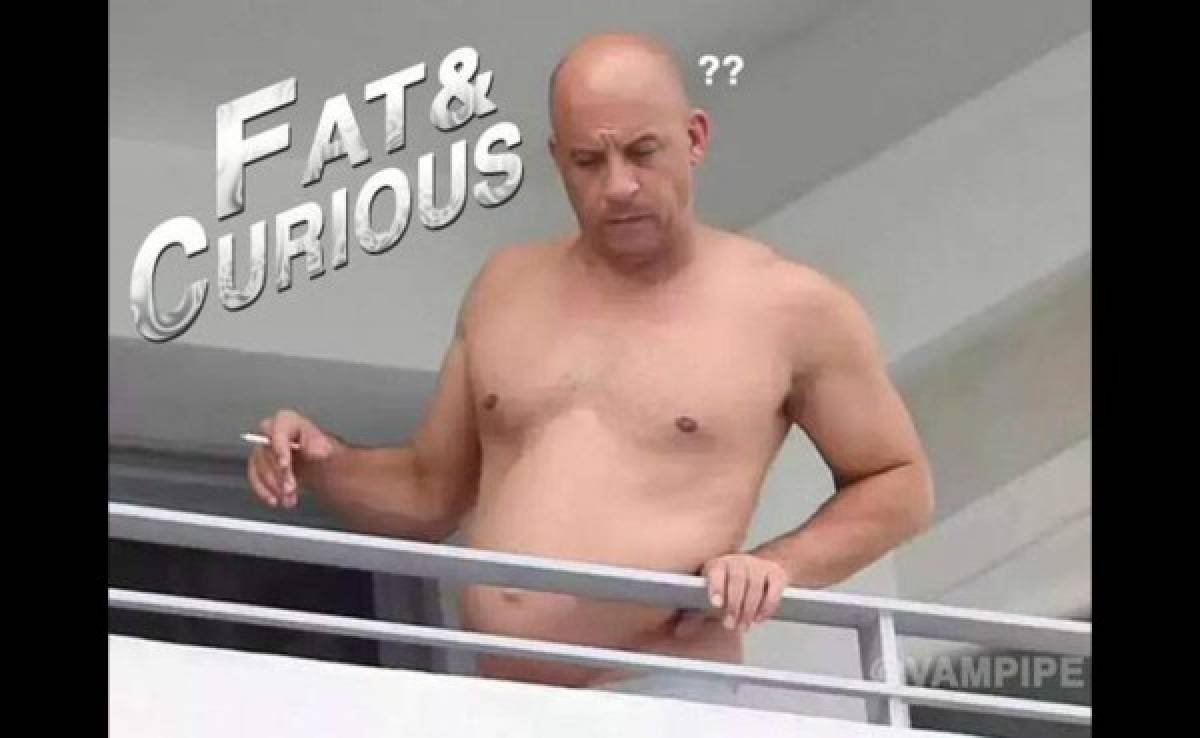 Los imperdibles memes sobre el aumento de peso de Vin Diesel