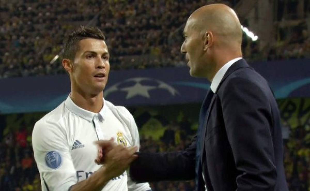 El abrazo de Cristiano y Zidane que despeja dudas de su relación