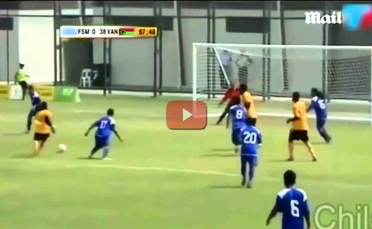 VIDEO: Así de mal juega al fútbol la selección de Micronesia