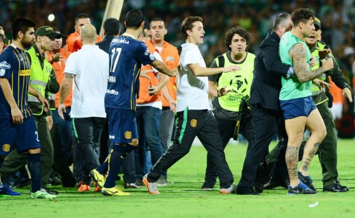 VIDEO: El Atlético Nacional de Reinaldo Rueda envuelto en una vergonzosa pelea