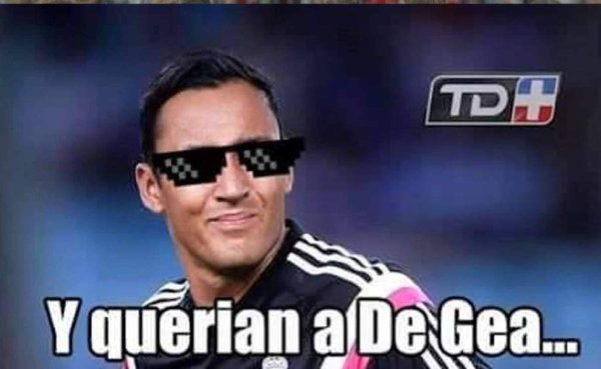 Los memes crucifican a Keylor Navas a pesar de la clasificación del Madrid