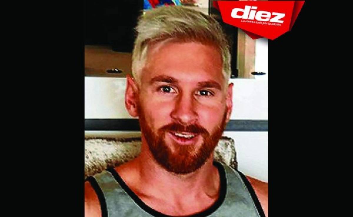 Así se verían los cracks del fútbol mundial con el peinado de Messi