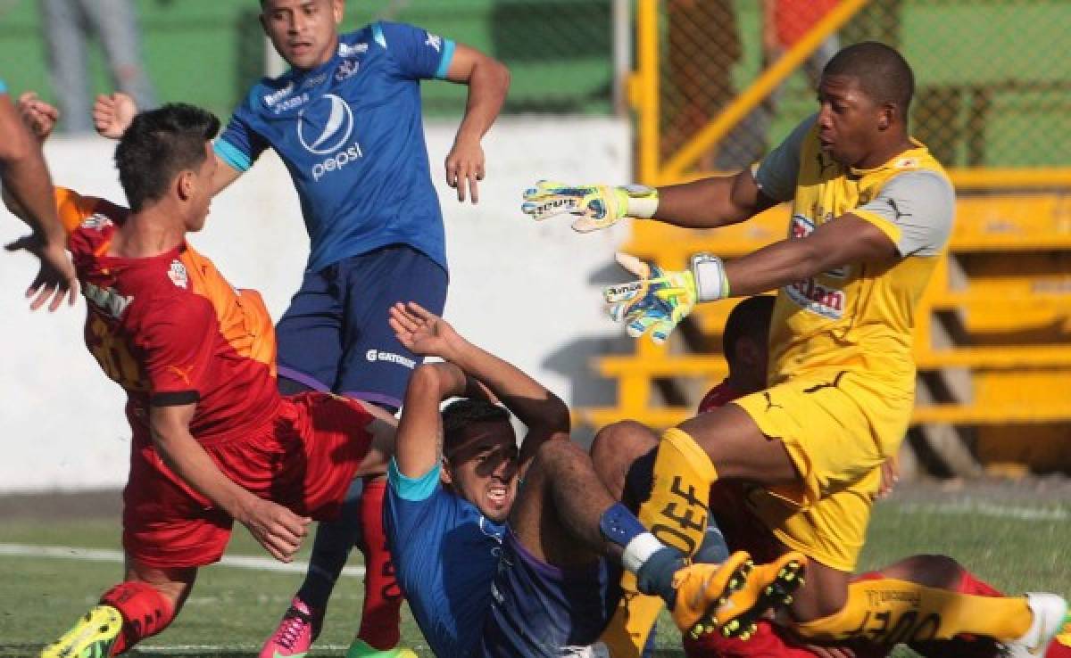 VIDEO: Formidable tapada de 'Buba' López al Motagua