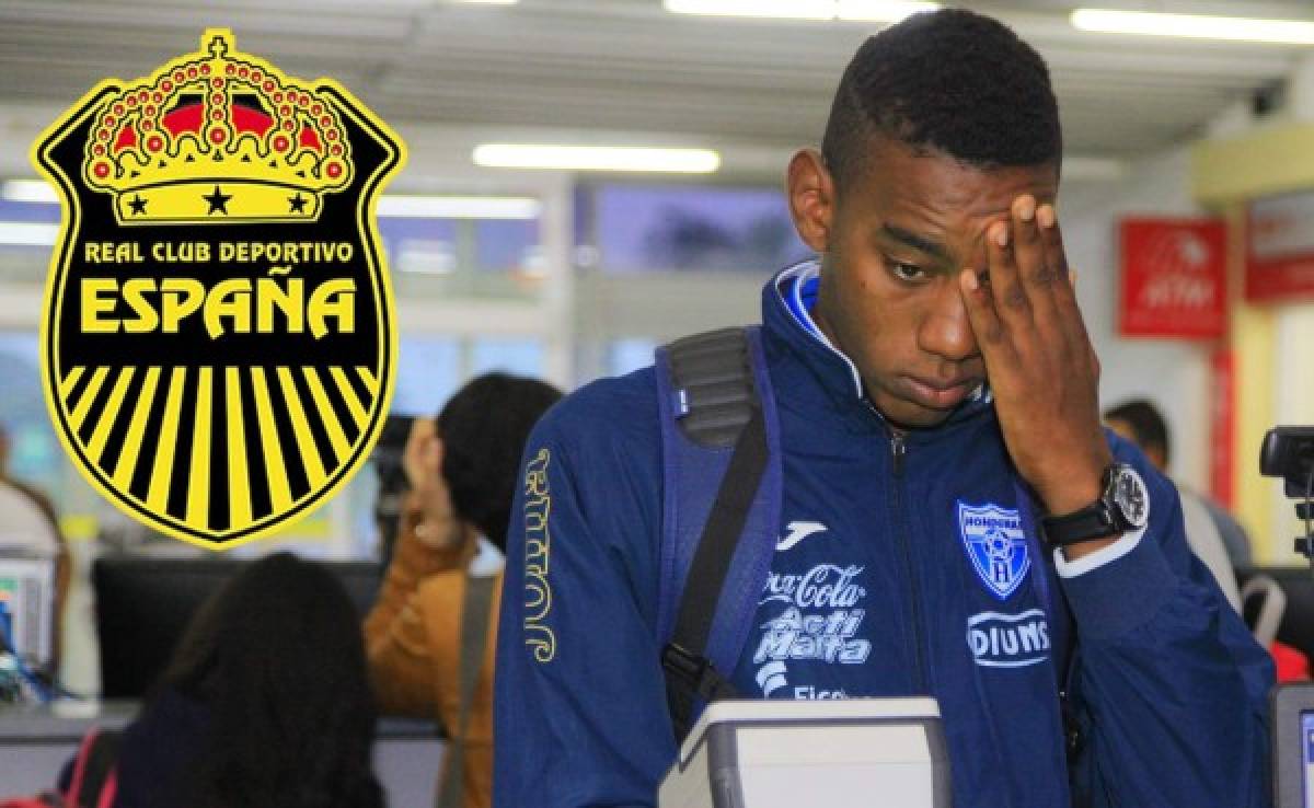 Bryan Róchez tras su regreso a Honduras: 'Voy con la ilusión de sobresalir y buscar minutos'