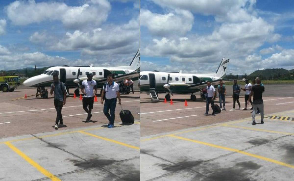 El entrenador de la Selección de Honduras Jorge Luis Pinto sufre percance aéreo