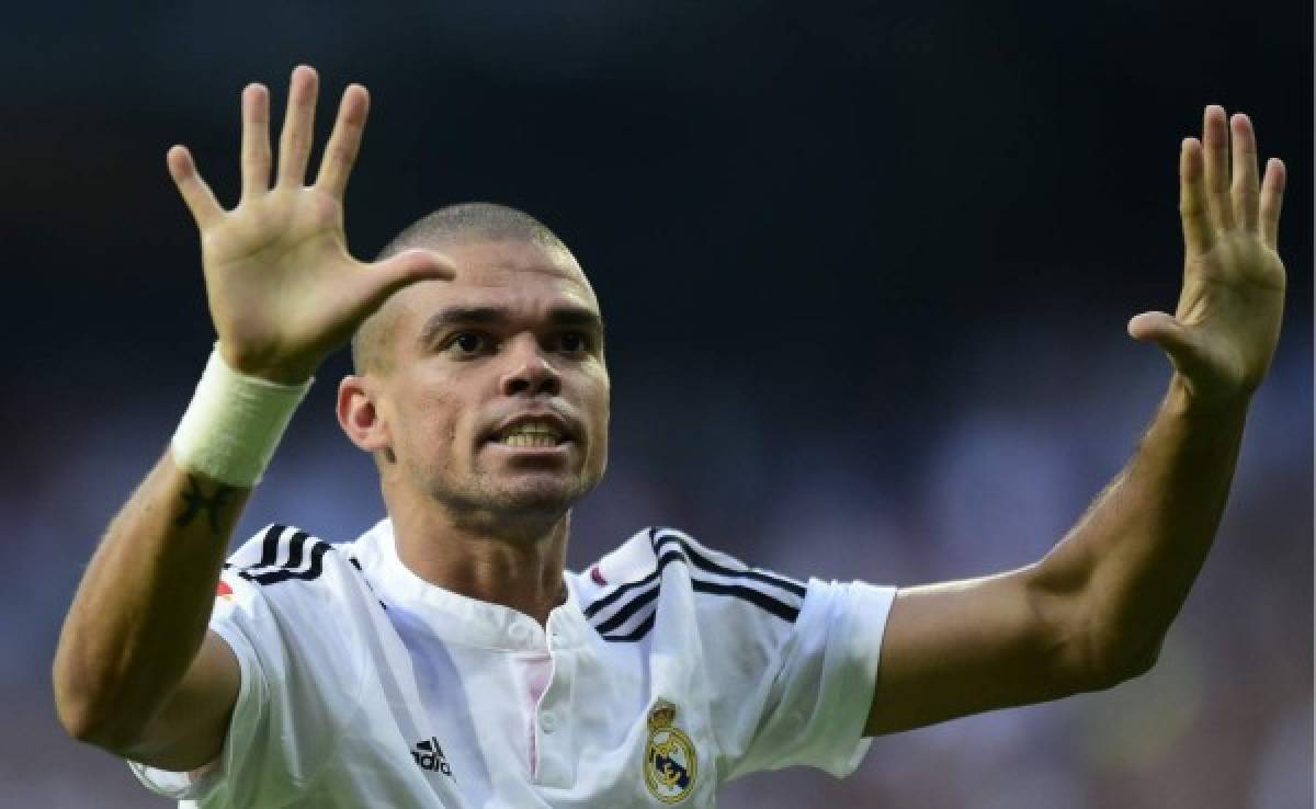 Pepe: 'El gol es para el madridismo por ocho años de felicidad'