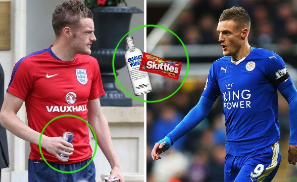 Jamie Vardy y su extraña dieta el día que le toca jugar un partido