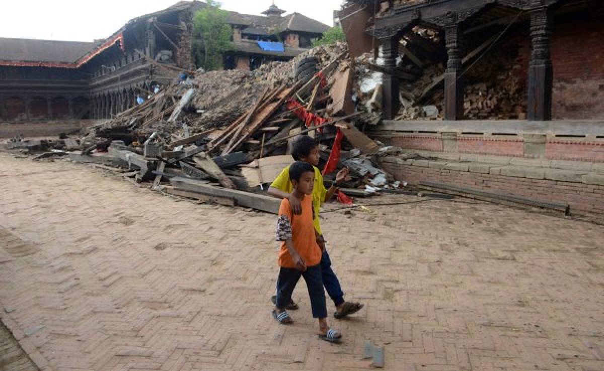 VIDEO: El desastre en Nepal captado desde un drone