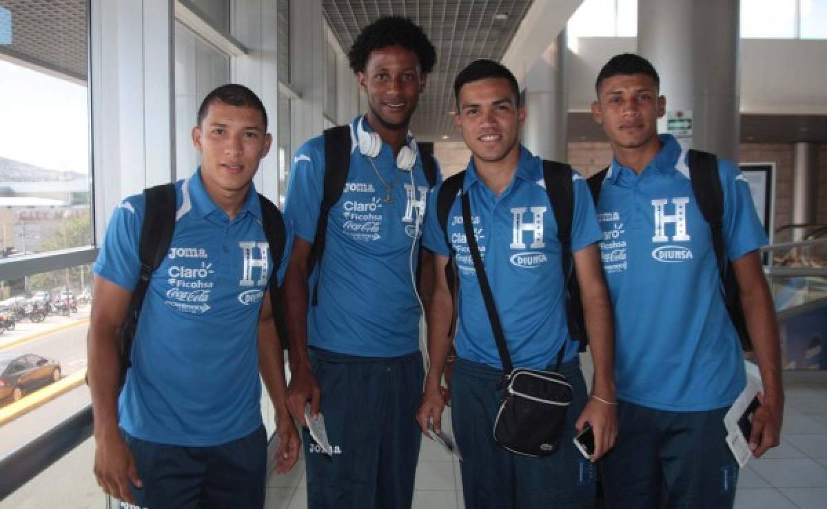 La Sub 20 de Honduras partió rumbo a Austria