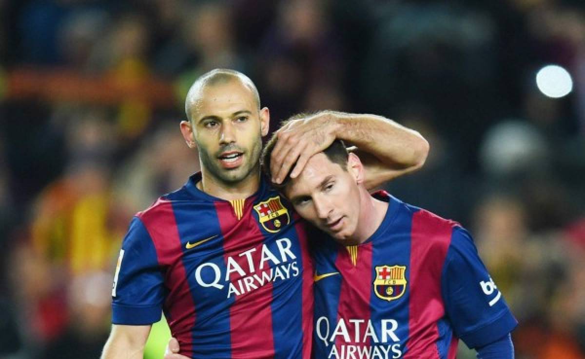 Piden en las redes sociales para que Messi le ceda un penal a Mascherano
