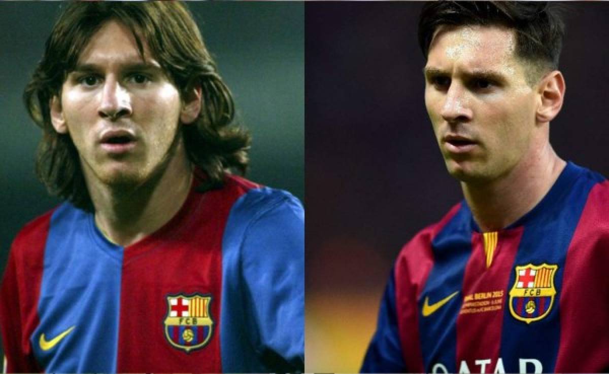 TOP 10: Los últimos estilos de cabello de Messi
