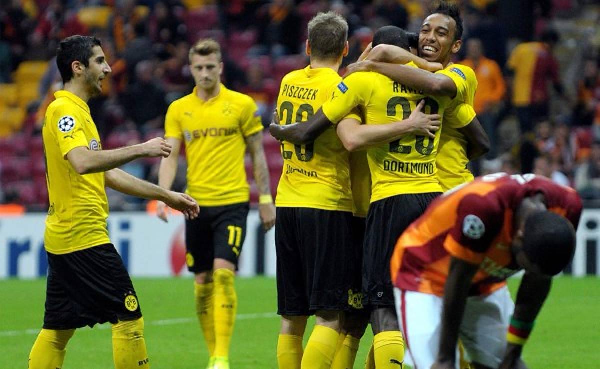 En Champions, el Borussia Dortmund sí funciona y golea al Galatasaray