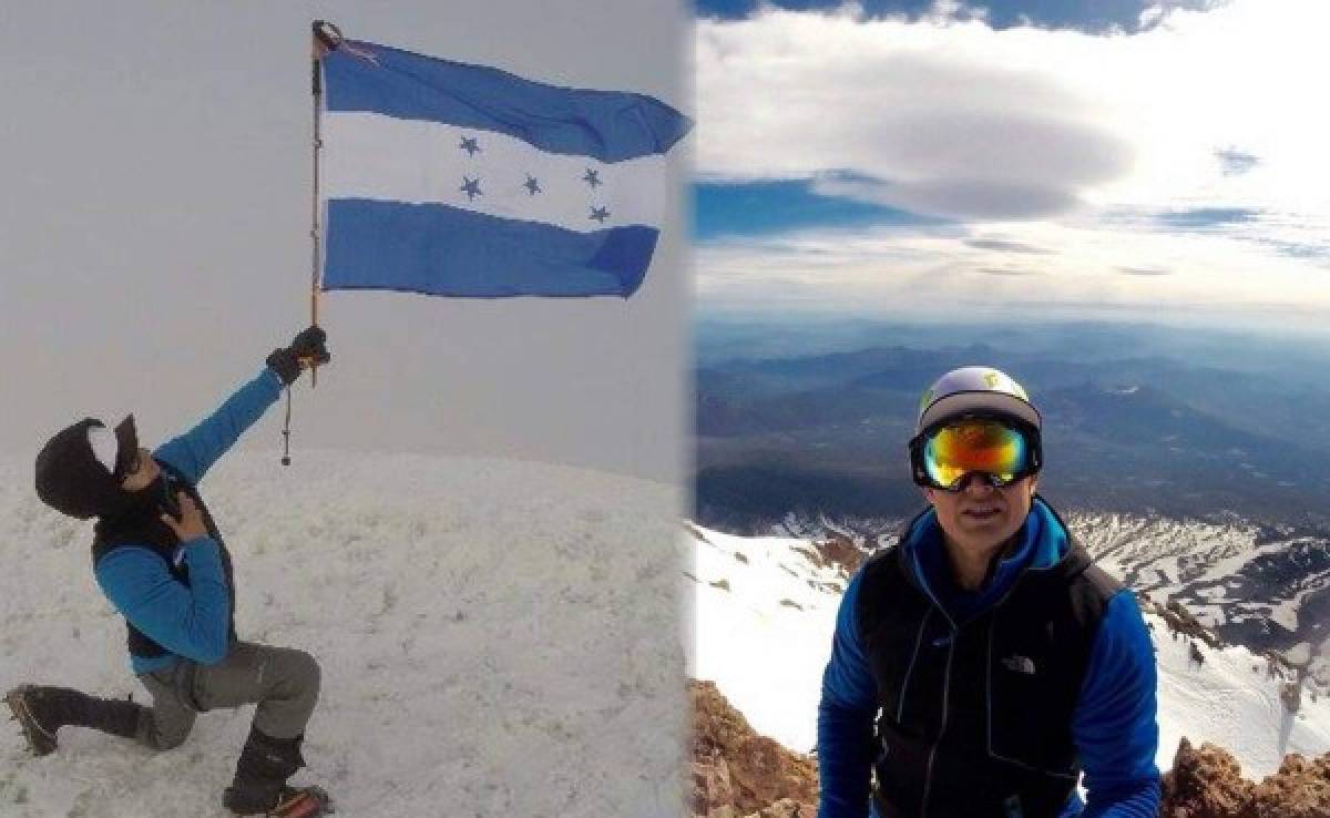 Montañista hondureño quiere conquistar las cumbres más altas del mundo