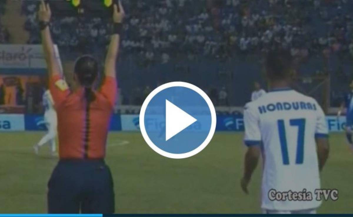 VIDEO: Melissa Pastrana se robó las miradas y cautivó en el amistoso Honduras-Guatemala