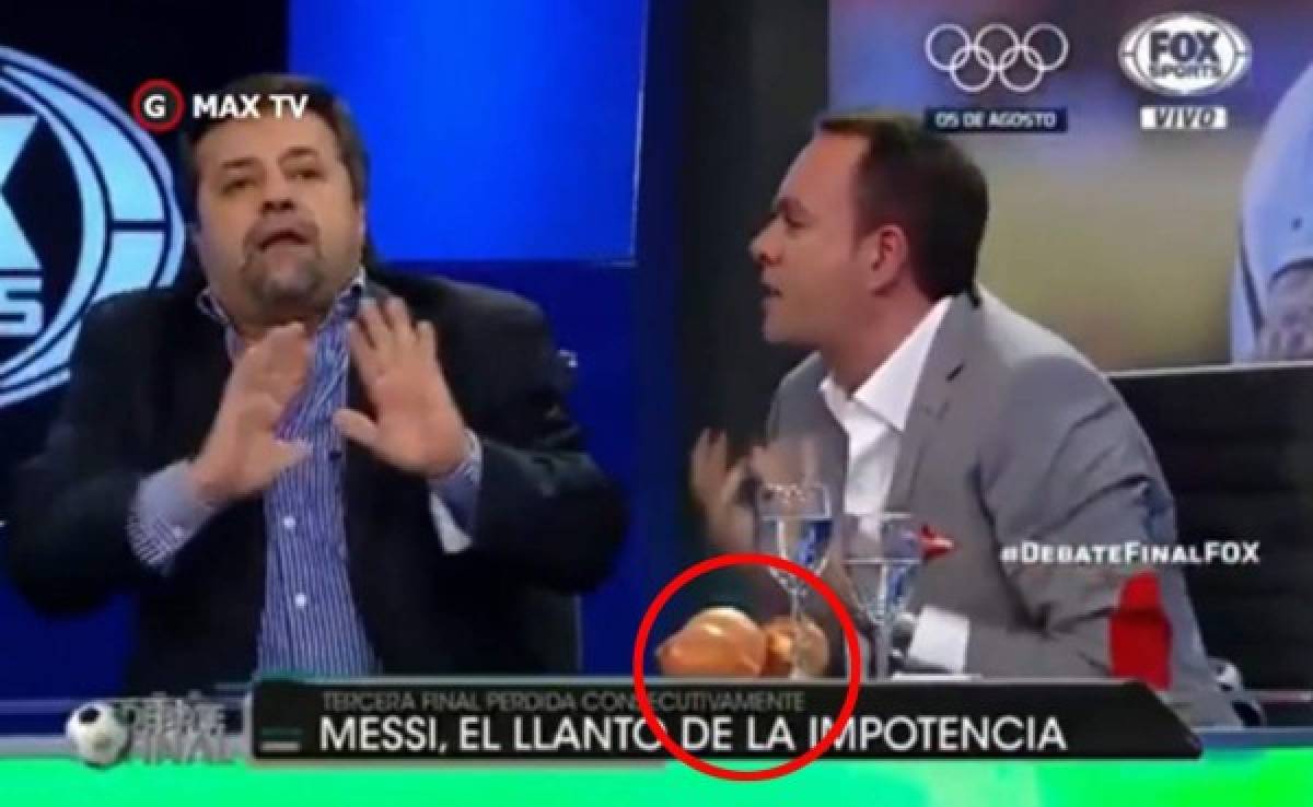 VIDEO: Acalorada discusión en programa de Fox Sport acaba en gritos