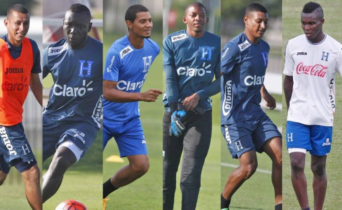 Los debutantes hondureños en la Copa Oro 2015