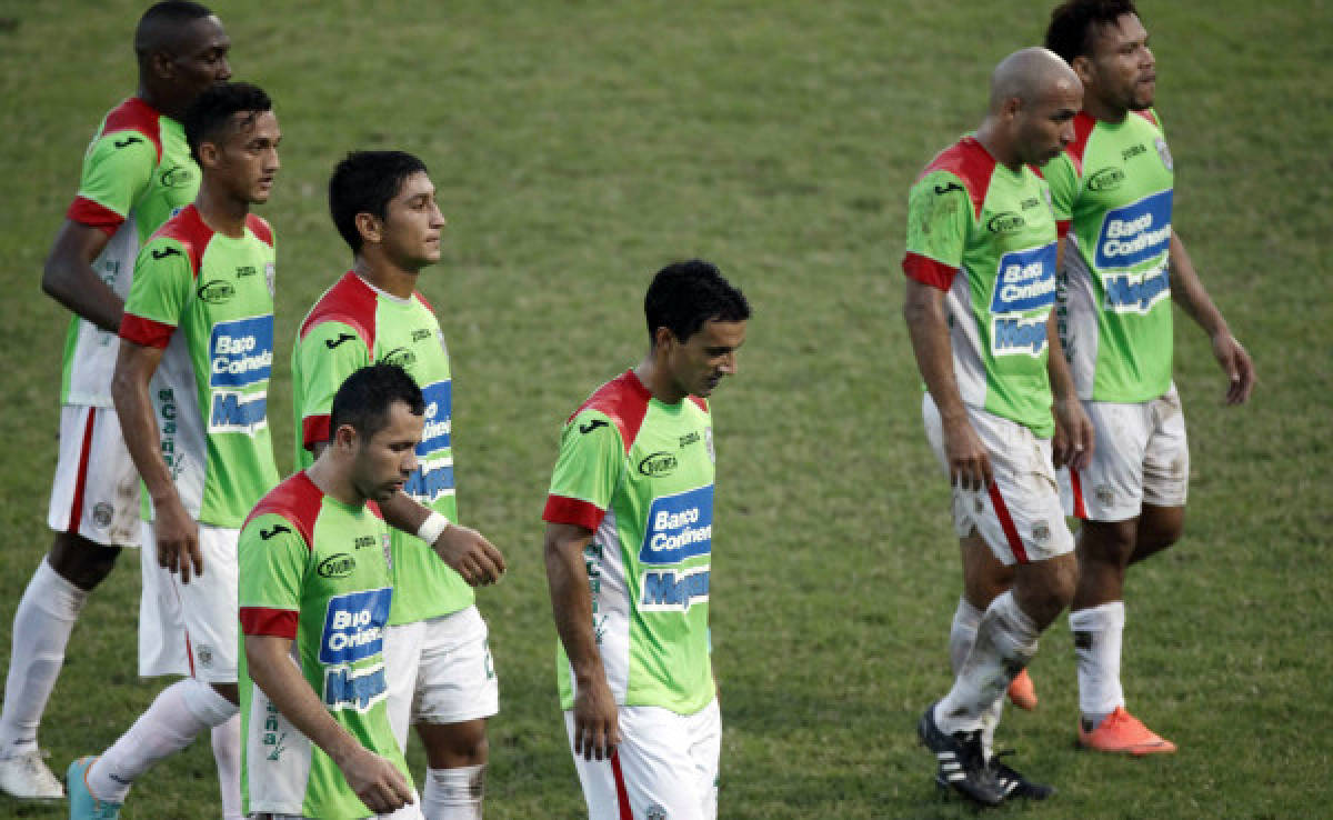 Marathón complica su permanencia en Liga Nacional