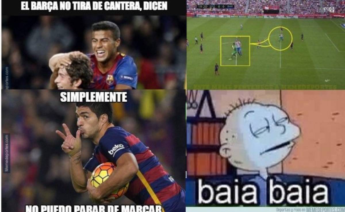 Los mejores memes de la paliza del Barcelona al Sporting Gijón
