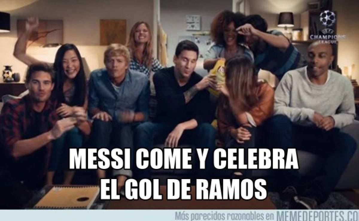 El gol de Sergio Ramos en fuera de lugar arrasa con los memes