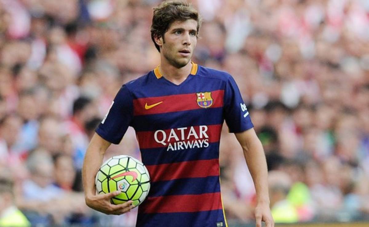 Sergi Roberto es baja en el Barcelona entre siete y diez días