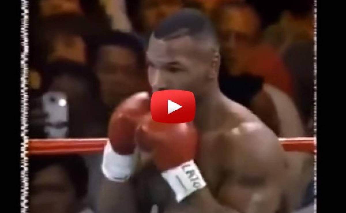 Aparece un smartphone en video de pelea de Tyson de 1995