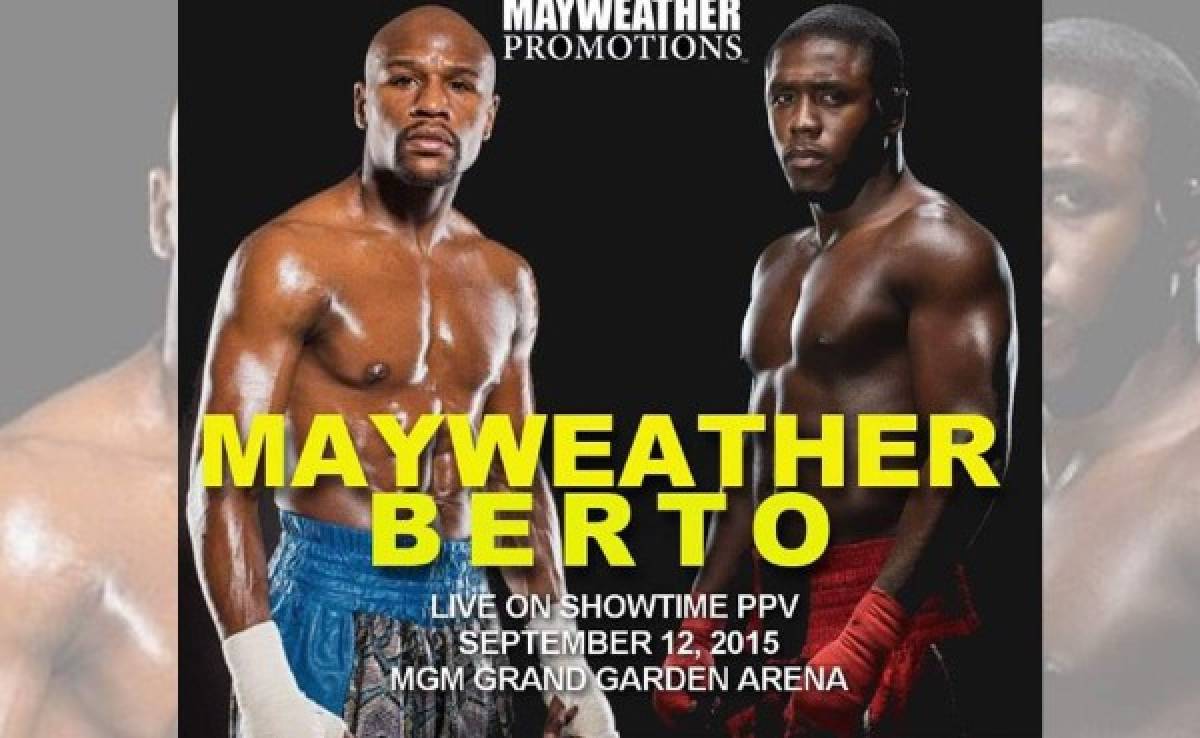 Mayweather oficializa pelea para el 12 de septiembre contra Andre Berto