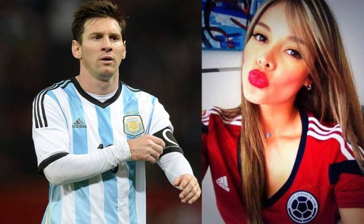 Modelo y periodista dice que Leo Messi ¡es colombiano!