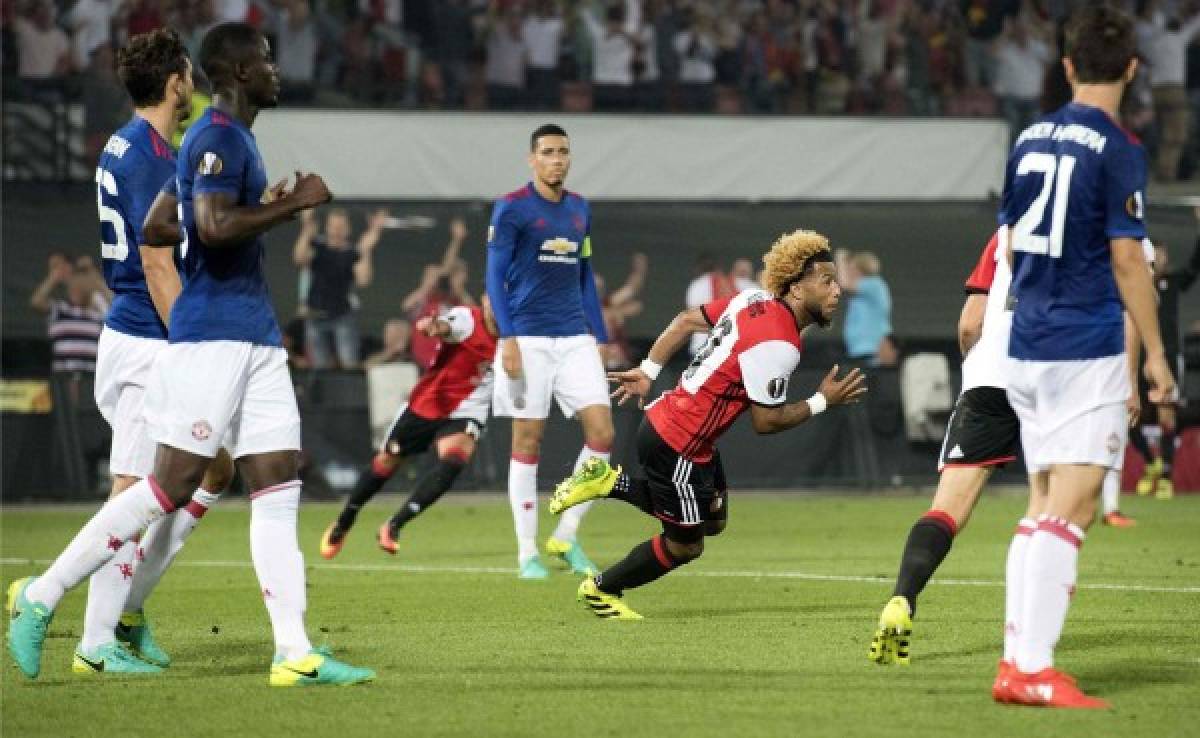 Amargo debut de Manchester United y Mourinho en la Europa League