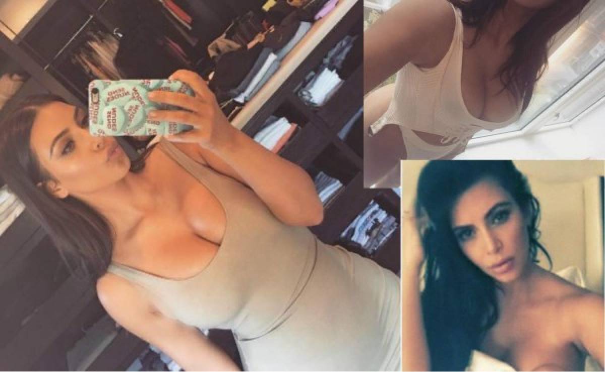 ¡Escándalo! Kim Kardashian le mandó sus fotos sin ropa a una estrella de la NBA