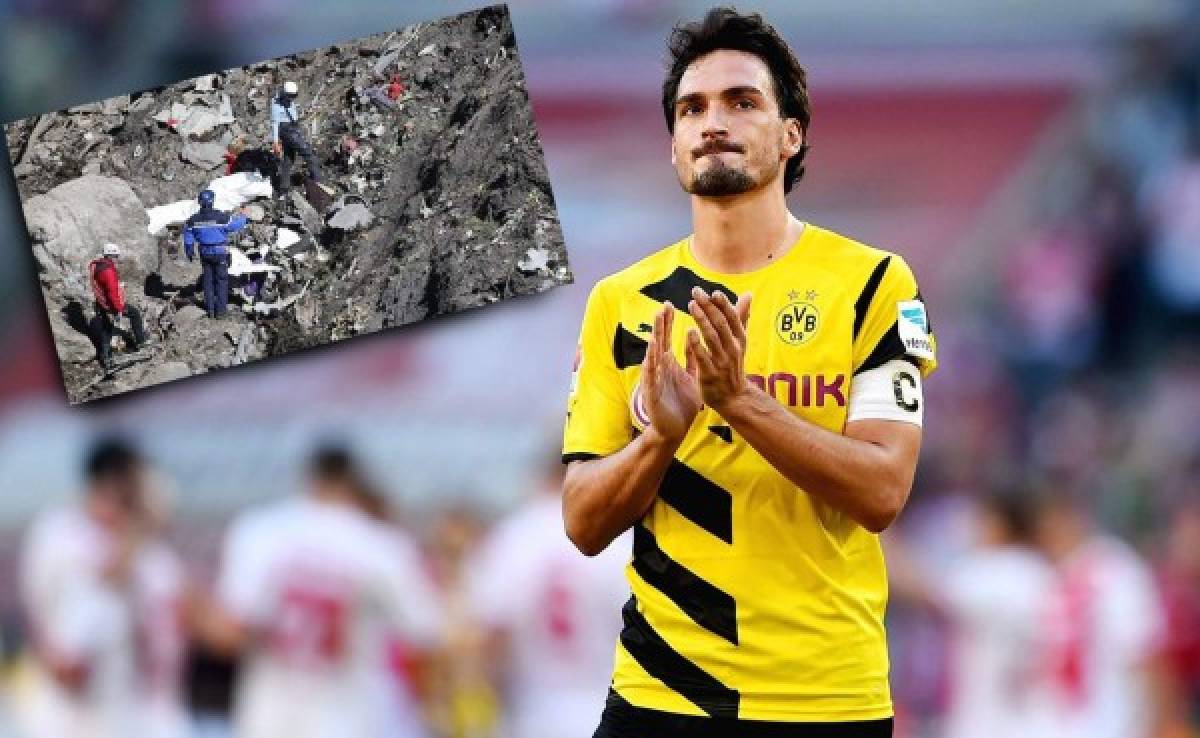 Hummels dedicará su próximo gol a maestra muerta en el avión de Germanwing