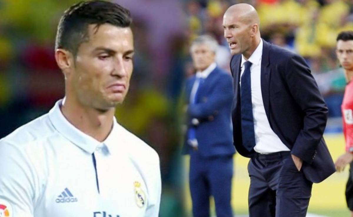 Zidane: 'De vez en cuando hay que sacar a Cristiano Ronaldo'