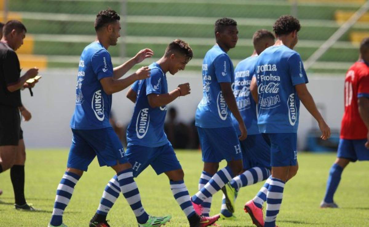 Sub-23 de Honduras golea al Gimnástico y UPN en amistosos previo a Río 2016