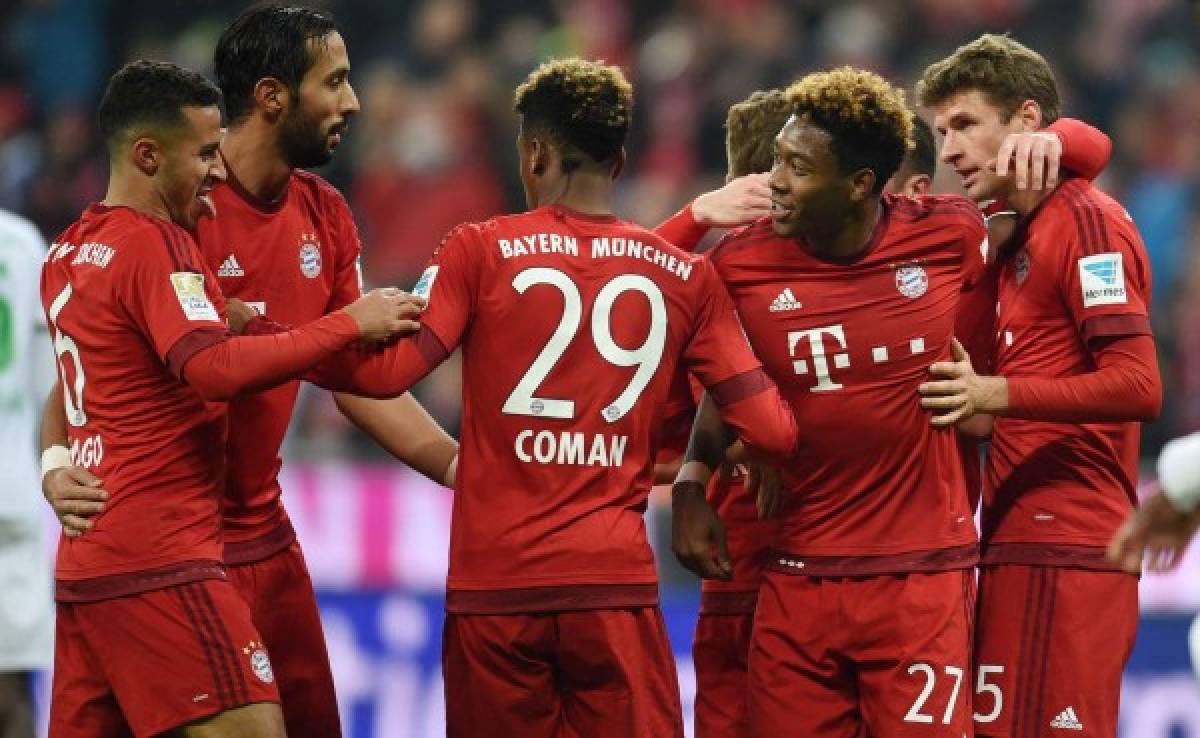 Bayern Munich le receta goleada al Bremen con dobletes de Thiago y Müller